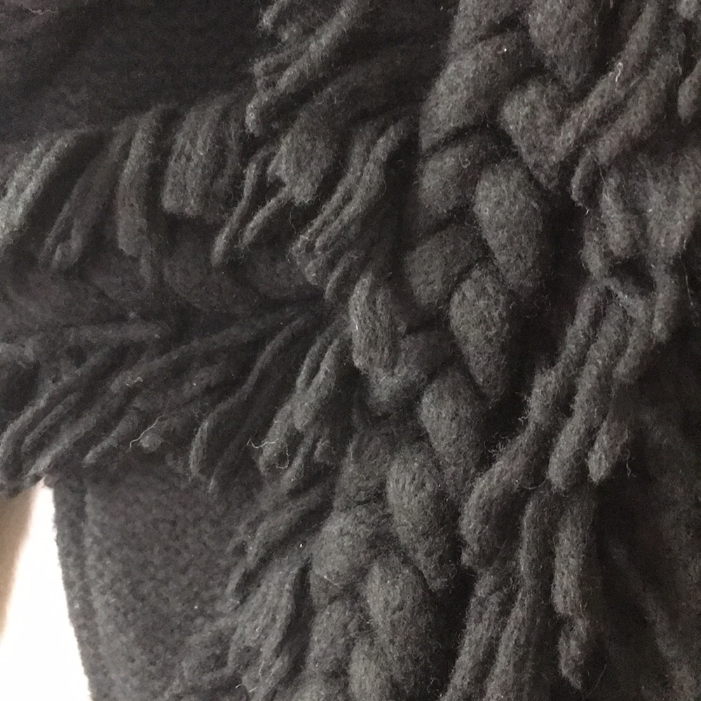 Sass & Bide Sweater Mojo Kiko Black Fringe Small - Picture 9 of 12